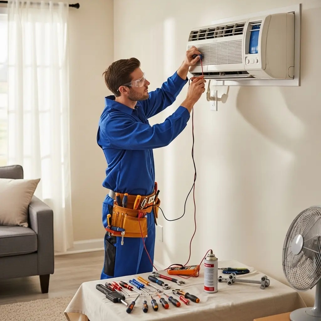 Gaziosmanpaşa Termoteknik Termoteknik klima gaz dolumu ve bakım – Enerji verimliliği artırıldı. - Teknik servis örneği